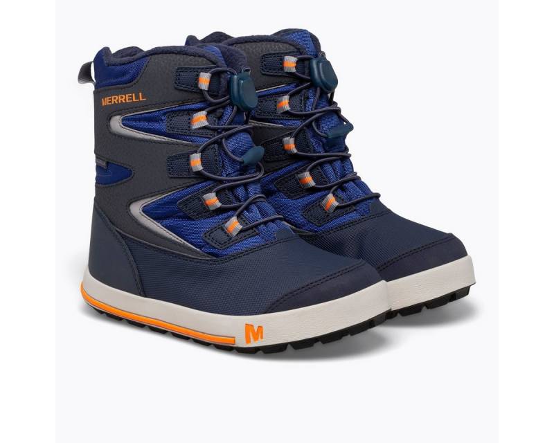 Merrell Winterstiefel Snow Bank 3.0 WTPF (wasserdicht) navyblau Kinder Wanderschuh von Merrell
