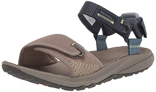 Merrell Women's Bravada Backstrap Sport Sandal, Brindle/Navy, 10 von Merrell