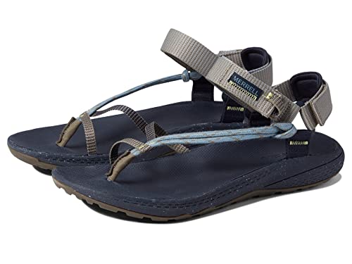 Merrell Women's Bravada Cord Wrap Sport Sandal, Brindle/Navy, 8 von Merrell