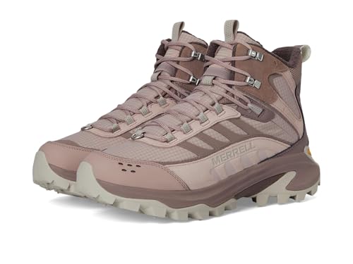 Merrell Women's Moab Speed 2 Thermo Mid Waterproof Hiking Boot, Adobe Rose, 39 EU von Merrell