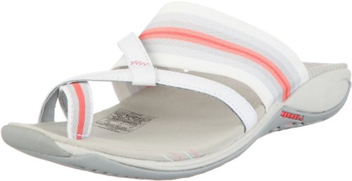 Merrell Zinnia J35650, Damen, Sandalen/Fashion-Sandalen, Weiss (White/Cayenne), EU 42 (UK 9) (US 11) von Merrell