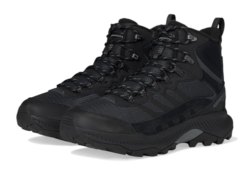 Merrell Unisex Speed Strike 2 Thermo MID WP Sneaker, Black, 45 EU von Merrell