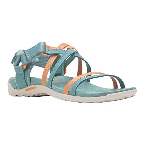 Merrell Damen Terran 3 Cush Sport Sandale, Blau, 40 EU Merrell Damen Terran 3 Cush Sport Sandale, Blau, 40 EU von Merrell