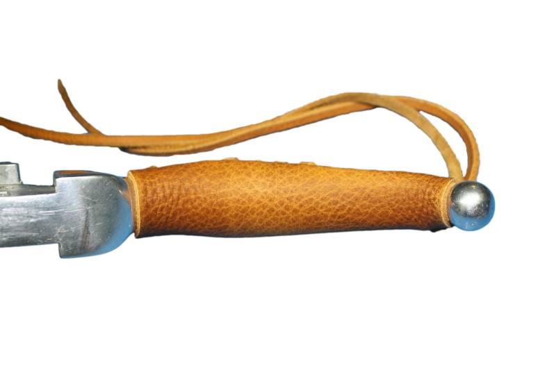 Tan No Fringe Motorrad Hebel Covers Für Hd Heavyduty Leder W/Perlen von MerrillsLeather