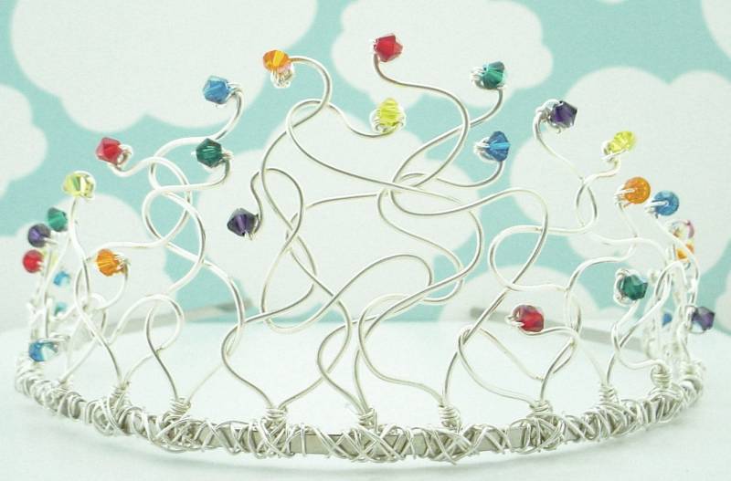 Regenbogen Tiara Regenbogen Tiara von MerrittGade