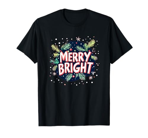 Festlicher Spaß mit fröhlichem Anspruch für Erwachsene und Kinder T-Shirt Festlicher Spaß mit fröhlichem Anspruch für Erwachsene und Kinder T-Shirt von Merry Bright Outfit