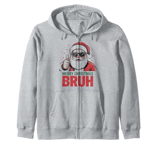 Frohe Weihnachten Bruh Meme Lustiger Spruch für Bruder Jungen Männer Kapuzenjacke Frohe Weihnachten Bruh Meme Lustiger Spruch für Bruder Jungen Männer Kapuzenjacke von Merry Christmas Bruh Meme Funny Saying for Brother