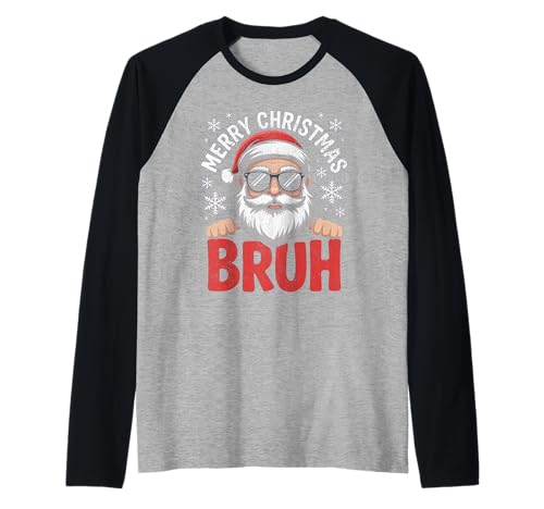 Frohe Weihnachten Bruh Meme Lustiger Spruch für Bruder Jungen Männer Raglan Frohe Weihnachten Bruh Meme Lustiger Spruch für Bruder Jungen Männer Raglan von Merry Christmas Bruh Meme Funny Saying for Brother