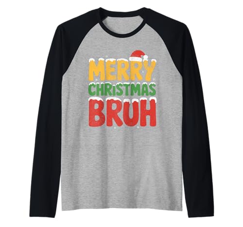 Frohe Weihnachten Bruh Meme Lustiger Spruch für Bruder Jungen Männer Raglan Frohe Weihnachten Bruh Meme Lustiger Spruch für Bruder Jungen Männer Raglan von Merry Christmas Bruh Meme Funny Saying for Brother