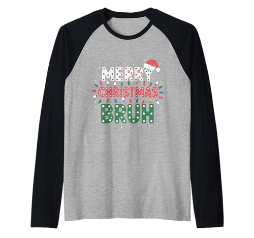 Frohe Weihnachten Bruh Meme Lustiger Spruch für Bruder Jungen Männer Raglan Frohe Weihnachten Bruh Meme Lustiger Spruch für Bruder Jungen Männer Raglan von Merry Christmas Bruh Meme Funny Saying for Brother
