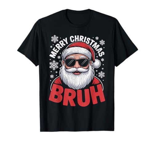 Frohe Weihnachten Bruh Meme Lustiger Spruch für Bruder Jungen Männer T-Shirt Frohe Weihnachten Bruh Meme Lustiger Spruch für Bruder Jungen Männer T-Shirt von Merry Christmas Bruh Meme Funny Saying for Brother