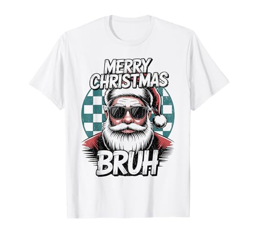Frohe Weihnachten Bruh Meme Lustiger Spruch für Bruder Jungen Männer T-Shirt Frohe Weihnachten Bruh Meme Lustiger Spruch für Bruder Jungen Männer T-Shirt von Merry Christmas Bruh Meme Funny Saying for Brother