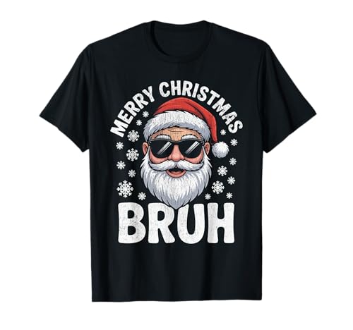 Frohe Weihnachten Bruh Meme Lustiger Spruch für Bruder Jungen Männer T-Shirt Frohe Weihnachten Bruh Meme Lustiger Spruch für Bruder Jungen Männer T-Shirt von Merry Christmas Bruh Meme Funny Saying for Brother