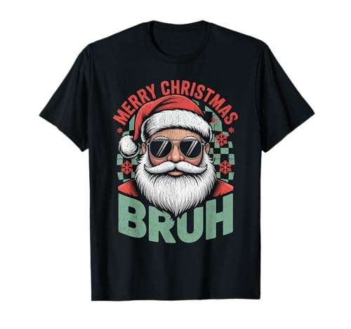 Frohe Weihnachten Bruh Meme Lustiger Spruch für Bruder Jungen Männer T-Shirt Frohe Weihnachten Bruh Meme Lustiger Spruch für Bruder Jungen Männer T-Shirt von Merry Christmas Bruh Meme Funny Saying for Brother