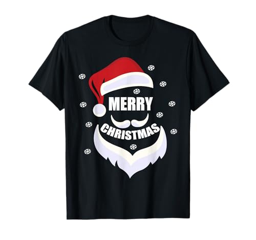 Frohe Weihnachten, lustiges Weihnachtsmann-Geschenk für Jungen und Mädchen T-Shirt Frohe Weihnachten, lustiges Weihnachtsmann-Geschenk für Jungen und Mädchen T-Shirt von Merry Christmas Designs