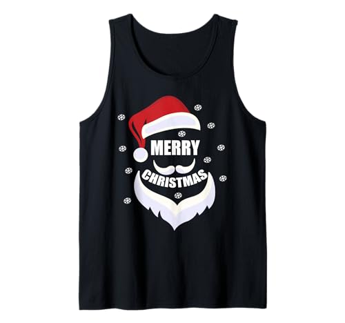 Frohe Weihnachten, lustiges Weihnachtsmann-Geschenk für Jungen und Mädchen Tank Top von Merry Christmas Designs