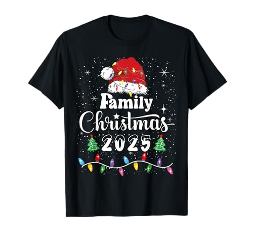 Familie, Weihnachten, 2025, passendes Outfit, Weihnachten, Herren, Damen, Kinder T-Shirt von Merry Christmas Xmas Family Matching Apparel