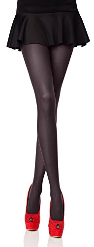 Merry Style Blickdichte Damen Strumpfhose Microfaser 70 DEN (Fumo, 4 (40-44)) von Merry Style