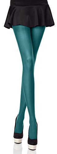 Merry Style Bunte Damen Strumpfhose Microfaser 40 DEN (Kupfer, 1/2 (30-36)) von Merry Style