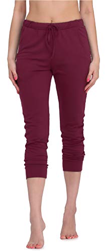 Merry Style Damen 3/4 Hose MS10-278(Weinrot, L) von Merry Style