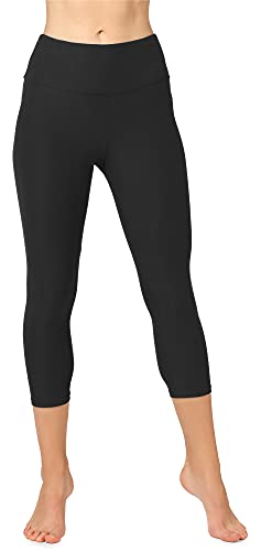 Merry Style Damen 3/4 Leggings MS10-301 (Schwarz, L) von Merry Style