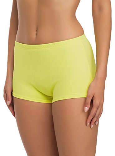 Merry Style Damen Badeshorts Bikinihose Modell L23L1 (Gelb (1195), 36) von Merry Style