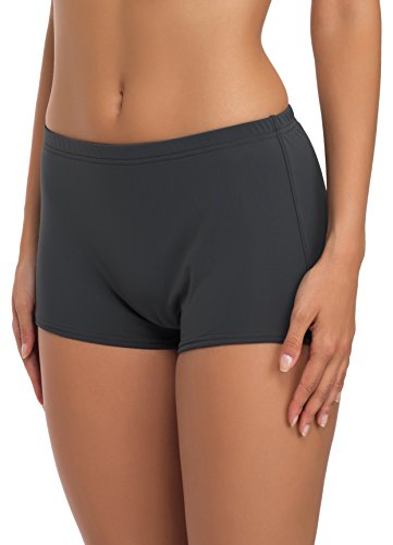 Merry Style Damen Badeshorts Bikinihose Modell L23L1 (Graphit (9154), 52) von Merry Style