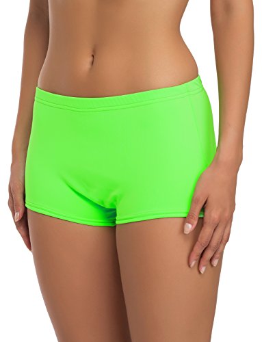 Merry Style Damen Badeshorts Bikinihose Modell L23L1 (Neongrün (7154), 38) von Merry Style