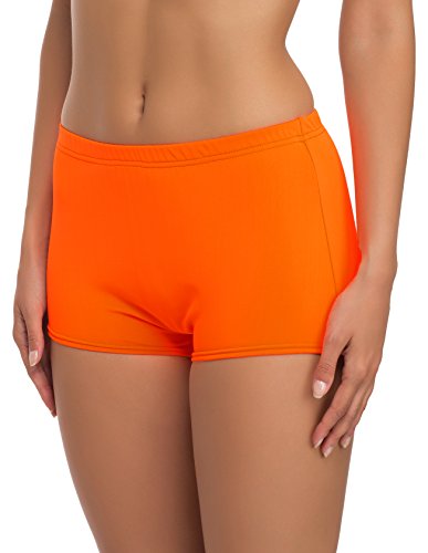 Merry Style Damen Badeshorts Bikinihose Modell L23L1 (Neonorange (2154), 44) von Merry Style