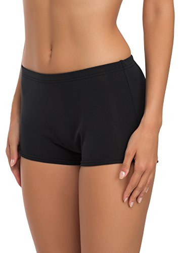 Merry Style Damen Badeshorts Bikinihose Modell L23L1 (Schwarz (9240), 42) von Merry Style