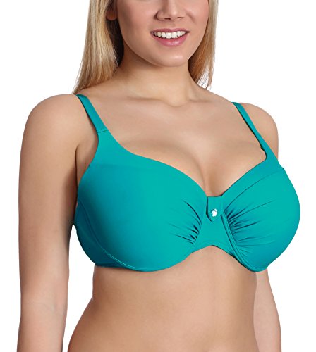 Merry Style Damen Bikini Oberteil P190 (Türkis(7073), 80 C) von Merry Style