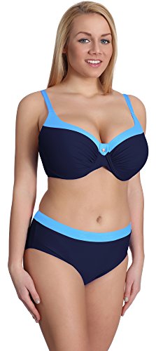 Merry Style Damen Bikini Set P190-65TSG (Muster-1, Cup 75 D/Unterteil 38) von Merry Style