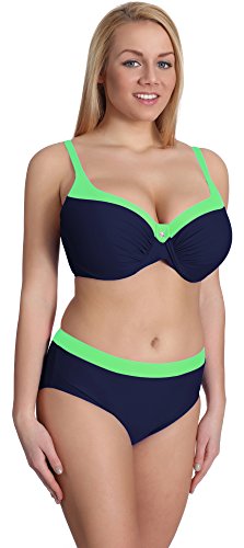 Merry Style Damen Bikini Set P190-65TSG (Muster-11, Cup 75 D/Unterteil 38) von Merry Style