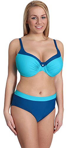 Merry Style Damen Bikini Set P190-65TSG (Muster-4, Cup 75 G/Unterteil 38) von Merry Style