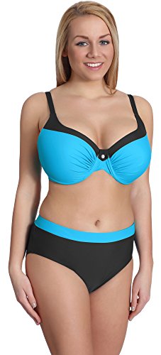 Merry Style Damen Bikini Set P190-65TSG (Muster-7, Cup 75 E/Unterteil 38) von Merry Style