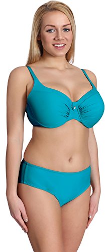 Merry Style Damen Bikini Set P190-69MIX (Türkis, Cup 80 C/Unterteil 40) von Merry Style