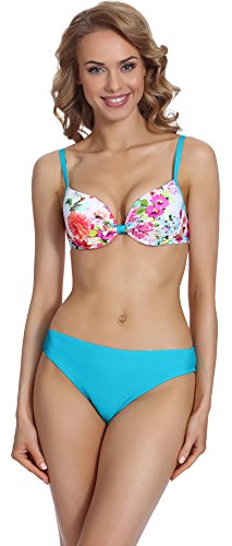 Merry Style Damen Bikini Set P504-69MK (Muster-2, Cup 80 C/Unterteil 40) von Merry Style