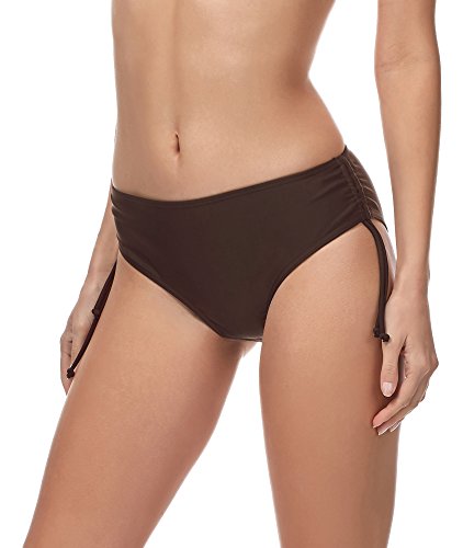 Merry Style Damen Bikini Slip MSVR2 (Braun (8157), 38) von Merry Style