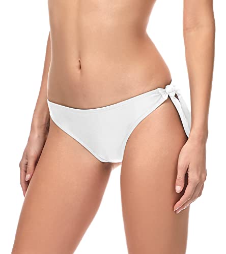 Merry Style Damen Bikini Slip MSVR3 (Weiß (0016), 36) von Merry Style