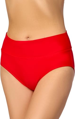 Merry Style Damen Bikini Slip MSVR5 (Rot (4186), 42) von Merry Style