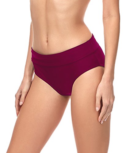 Merry Style Damen Bikini Slip MSVR5 (Weinrot (5288), 44) von Merry Style