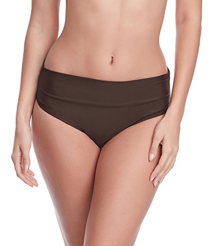 Merry Style Damen Bikini Unterteil M72W (Braun (8157), 42) von Merry Style