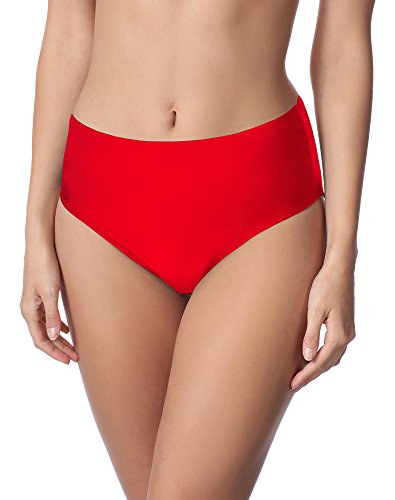 Merry Style Damen Bikini Unterteil M72W (Rot (4186), 46) von Merry Style