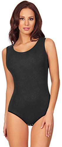 Merry Style Damen Body Ärmellos BD901 (Graphit, M) von Merry Style