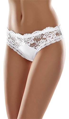 Merry Style Damen Hüftslip MSGAB92 (Weiß, 38 (Herstellergröße: M)) von Merry Style