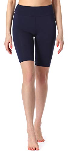 Merry Style Damen Kurze Sportleggings aus Viskose Radlerhose Leggings MS10-219 (Marineblau,L) von Merry Style