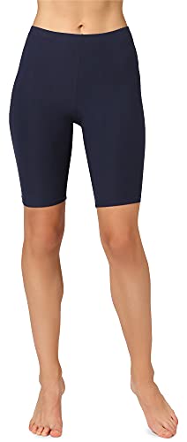 Merry Style Damen Kurze Leggings MS10-350 (Marineblau, XXL) von Merry Style