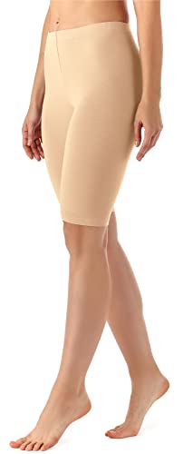 Merry Style Damen Kurze Leggings aus Viskose MS10-145 (Nude, 4XL) von Merry Style