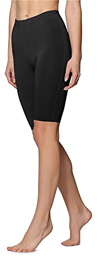 Merry Style Damen Kurze Leggings aus Viskose MS10-414 (Schwarz, XL) von Merry Style