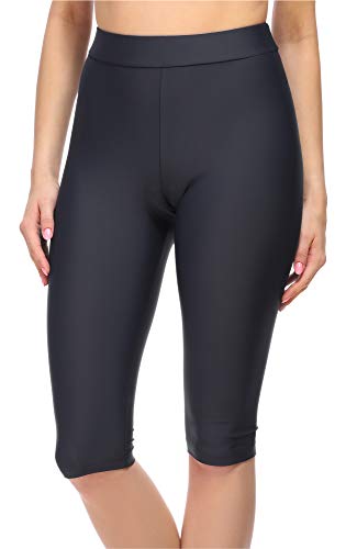 Merry Style Damen Lange Badeshorts Kurze Leggings MS10-334(Marineblau-6219,34) von Merry Style